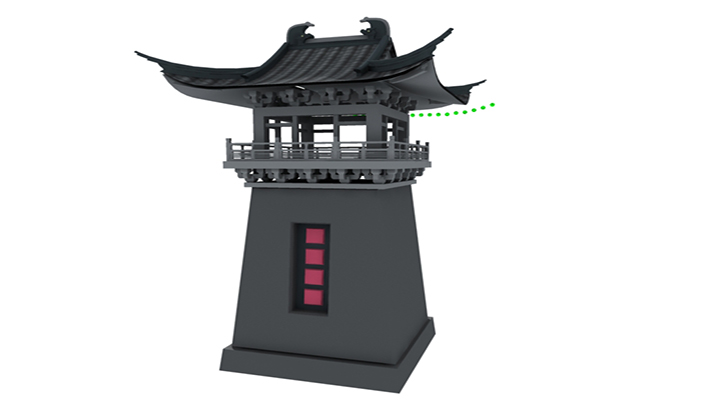 渲染模型_汉阙003