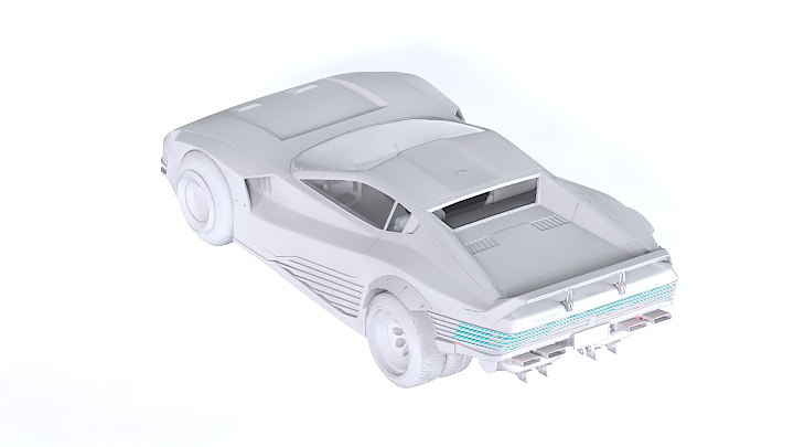 渲染模型_汽车034