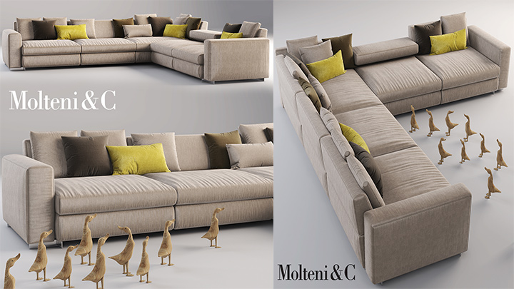 渲染模型_沙发1042