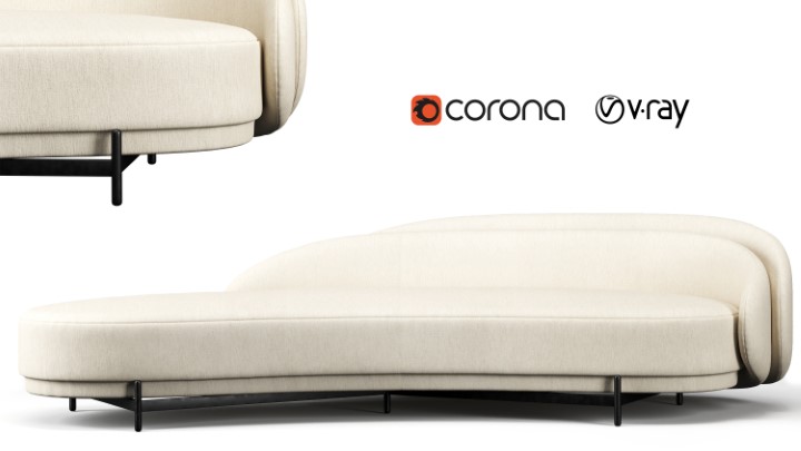 渲染模型_沙发1156