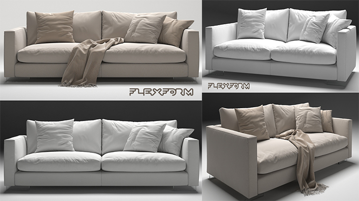 渲染模型_沙发1193