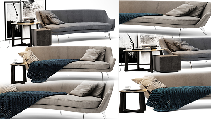 渲染模型_沙发1194