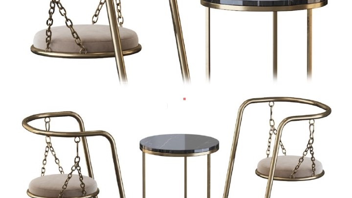 渲染模型_沙发1401