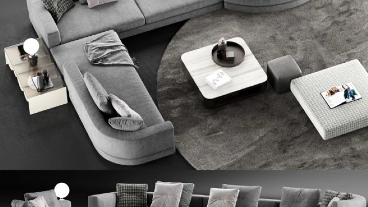 渲染模型_沙发1405