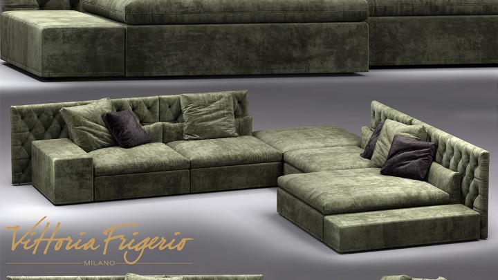 渲染模型_沙发1458