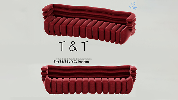 渲染模型_沙发1504