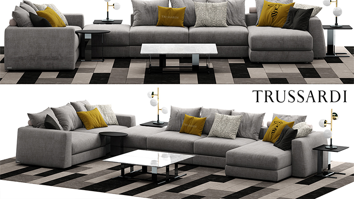 渲染模型_沙发1514