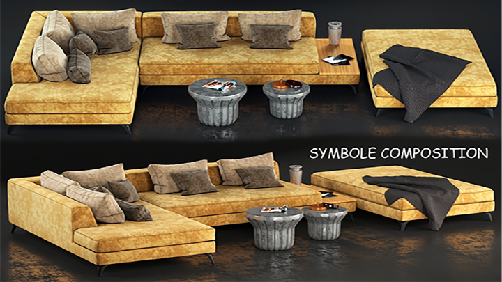 渲染模型_沙发1515