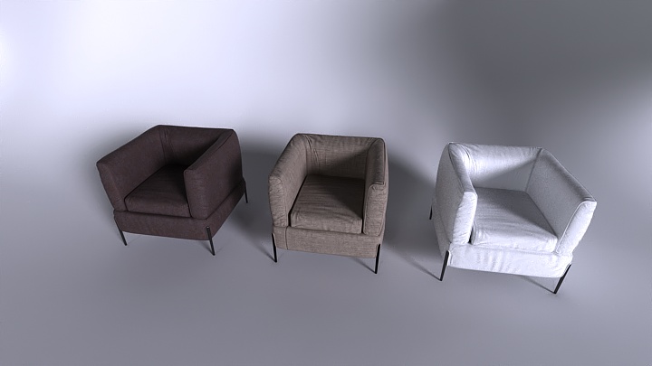 渲染模型_沙发1541