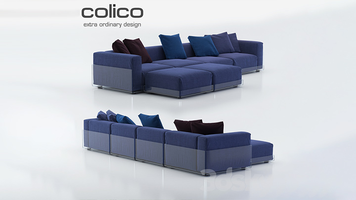 渲染模型_沙发1684