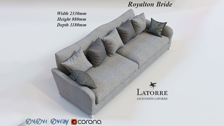 渲染模型_沙发1685