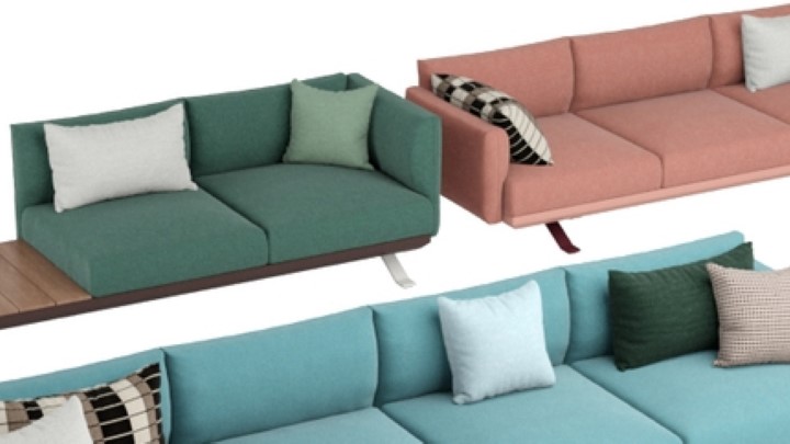 渲染模型_沙发1756