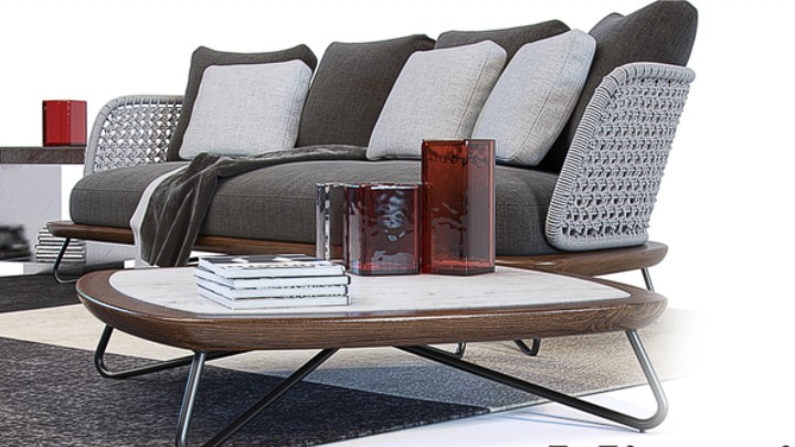 渲染模型_沙发1777