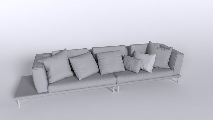 渲染模型_沙发1789