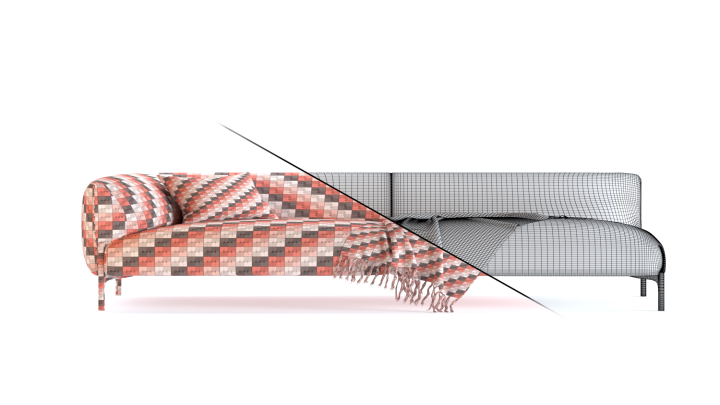 渲染模型_沙发1833