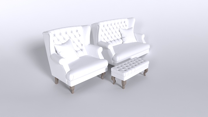 渲染模型_沙发1862