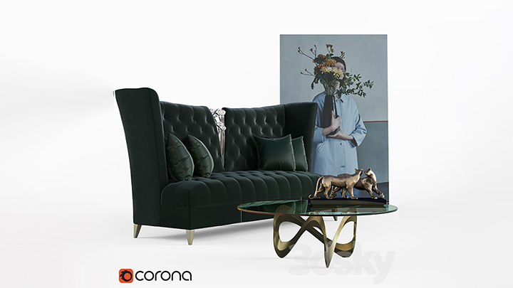 渲染模型_沙发1874