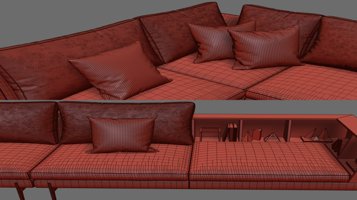 渲染模型_沙发1921