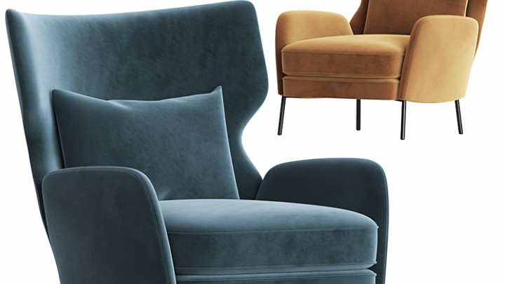 渲染模型_沙发1986