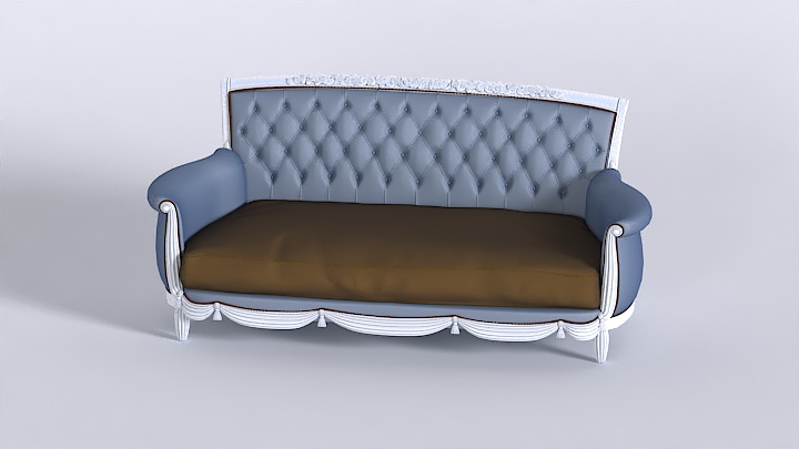 渲染模型_沙发2040