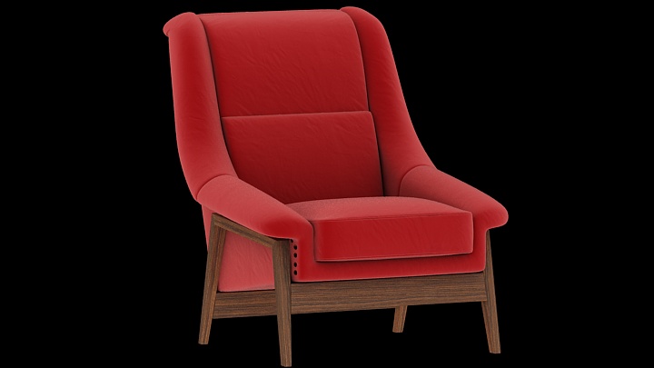 渲染模型_沙发2050