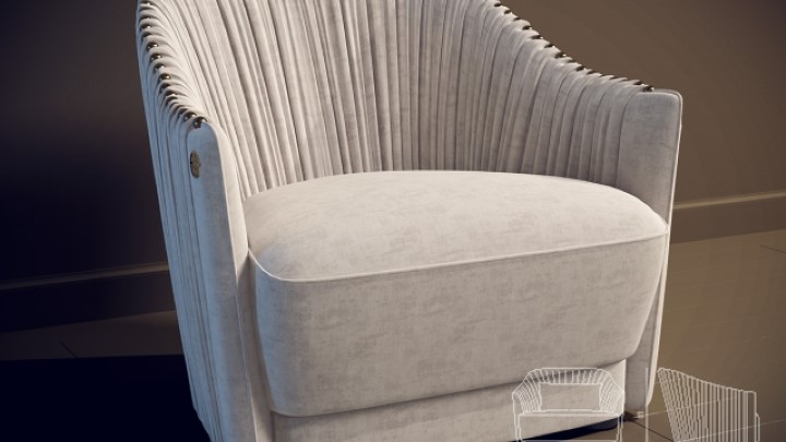 渲染模型_沙发2072