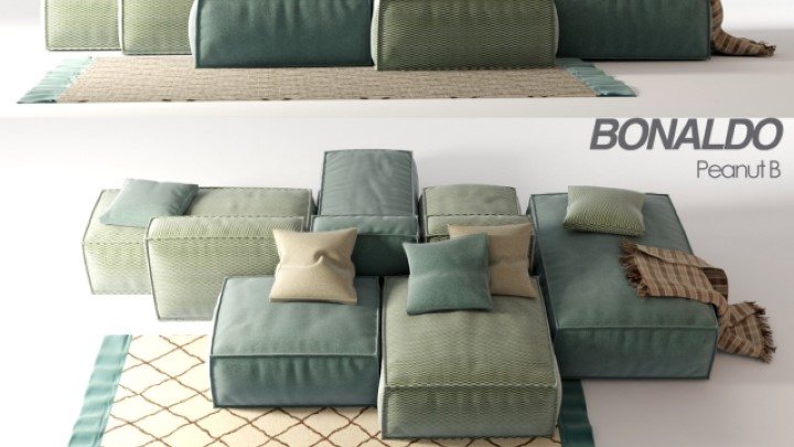 渲染模型_沙发2075