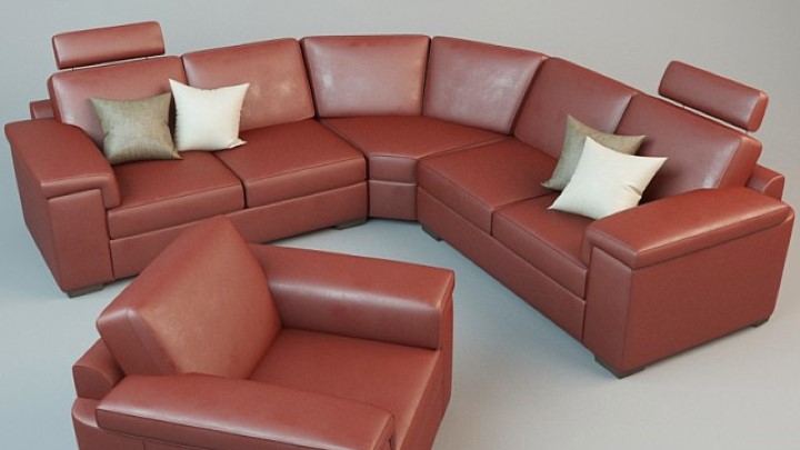 渲染模型_沙发2078