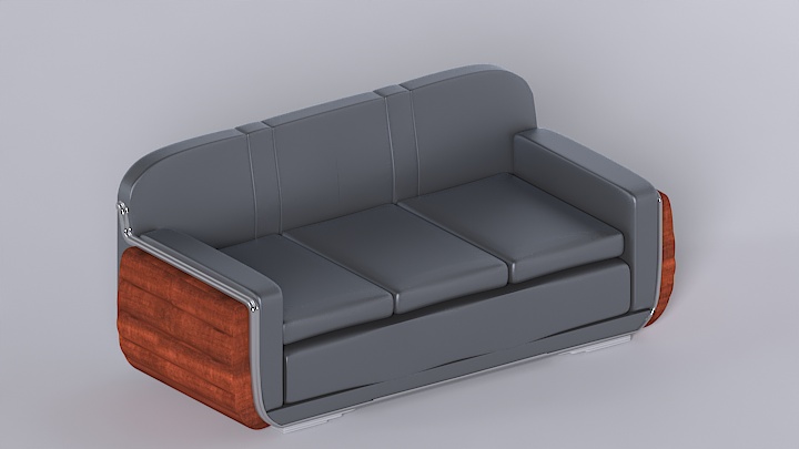 渲染模型_沙发2121