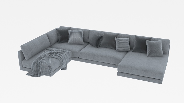 渲染模型_沙发2137