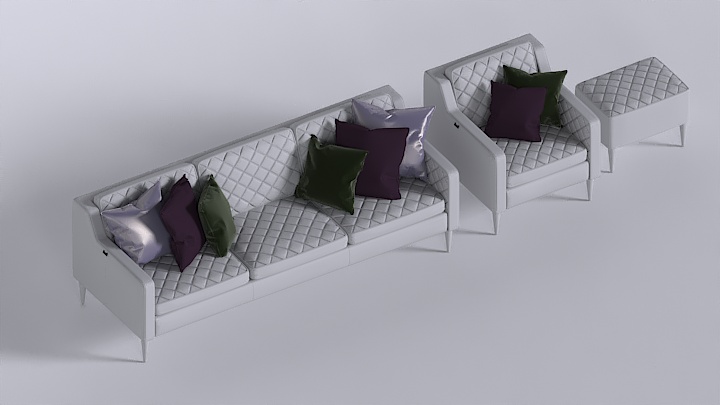 渲染模型_沙发2157