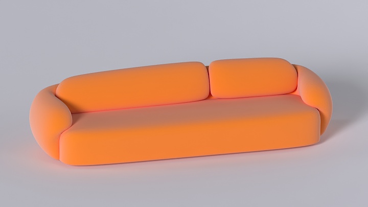 渲染模型_沙发2174