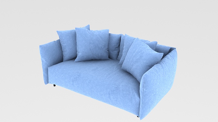 渲染模型_沙发2224