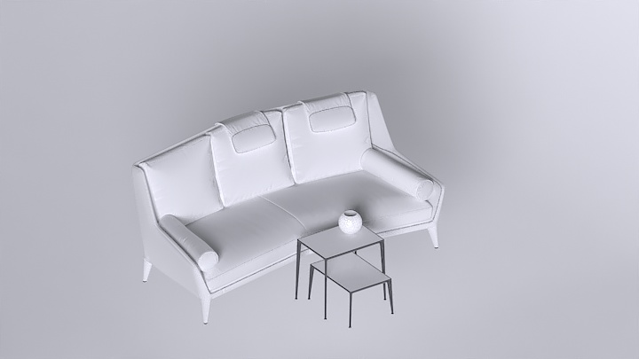 渲染模型_沙发2287