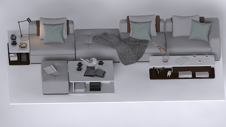 渲染模型_沙发2292