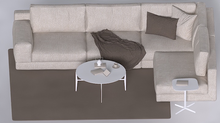 渲染模型_沙发2300