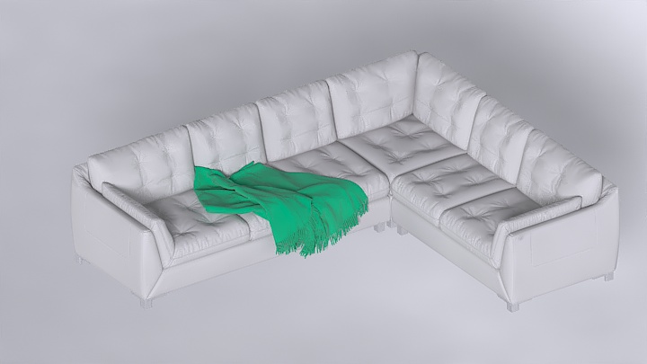 渲染模型_沙发2301