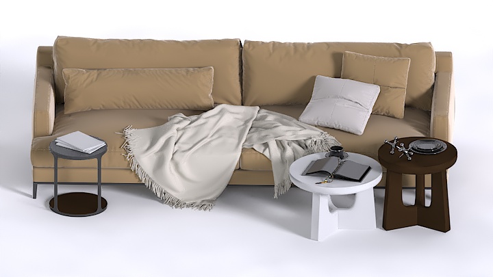 渲染模型_沙发2326