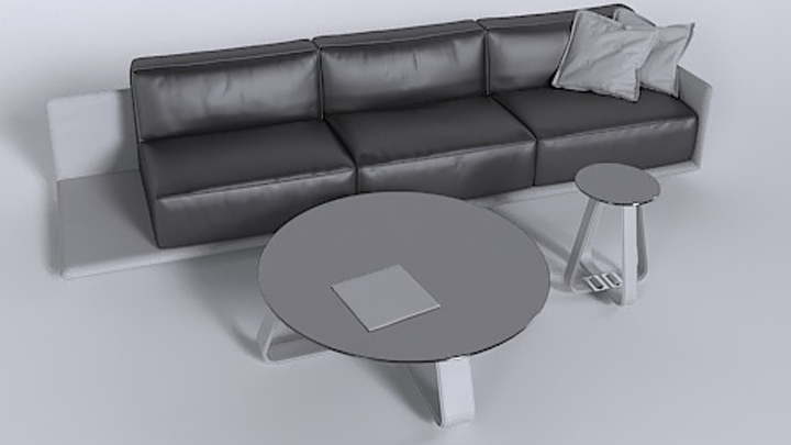 渲染模型_沙发2341