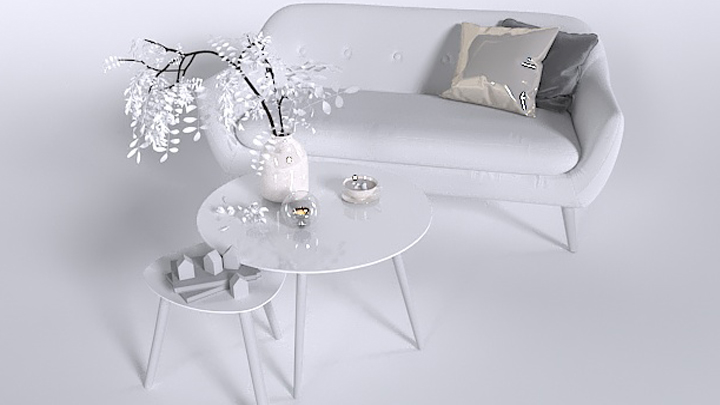 渲染模型_沙发2348