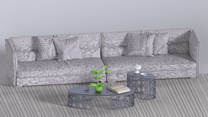 渲染模型_沙发2372