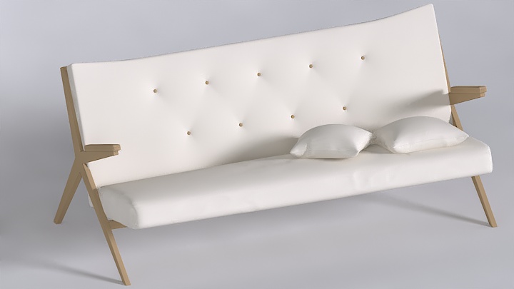 渲染模型_沙发2374