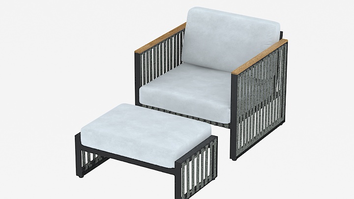 渲染模型_沙发2415