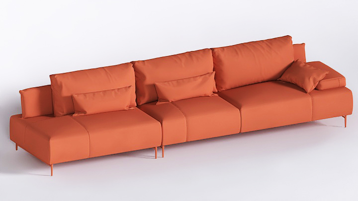 渲染模型_沙发2502