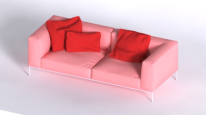 渲染模型_沙发2509