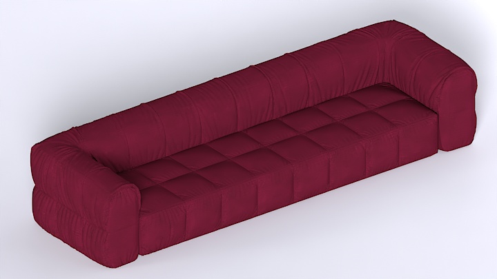 渲染模型_沙发2534