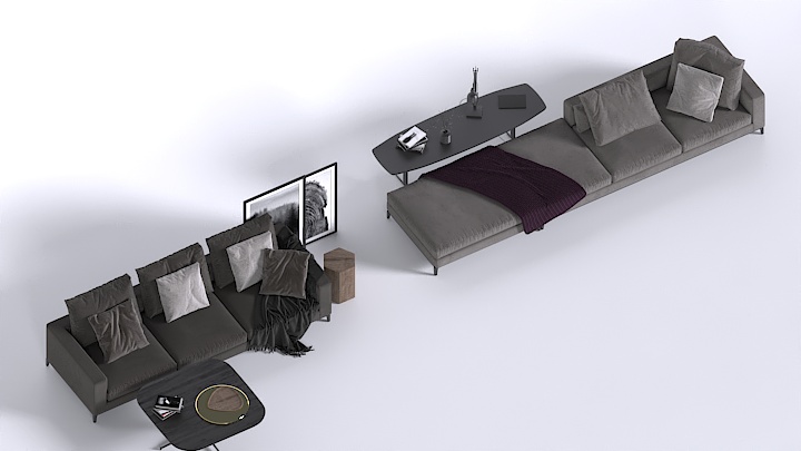 渲染模型_沙发2570