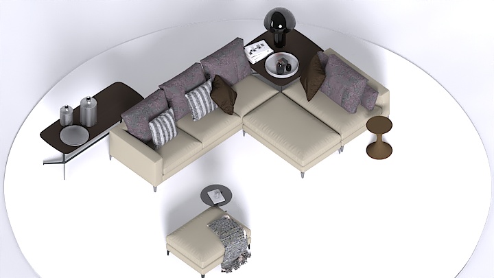 渲染模型_沙发2571