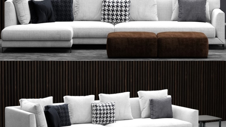 渲染模型_沙发2586