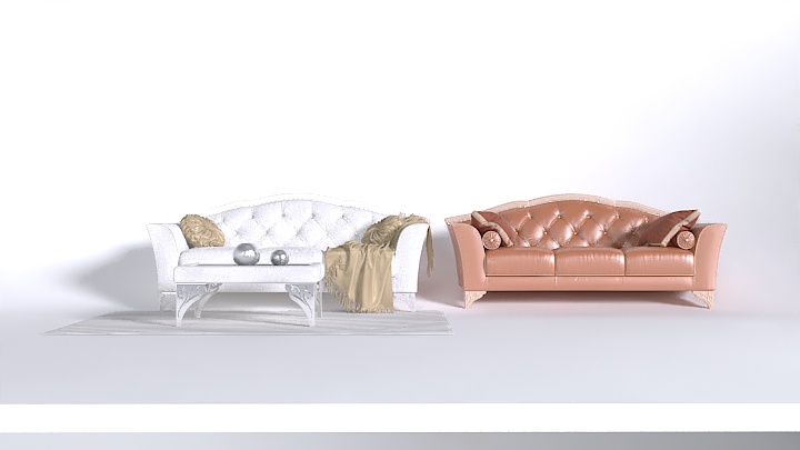 渲染模型_沙发2624